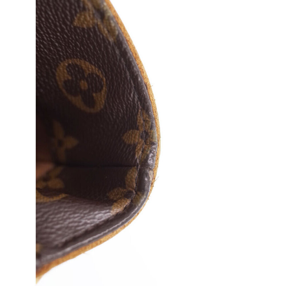 Louis Vuitton Leather Rivet Tote Brown Bag Monogram - Picture 7 of 8